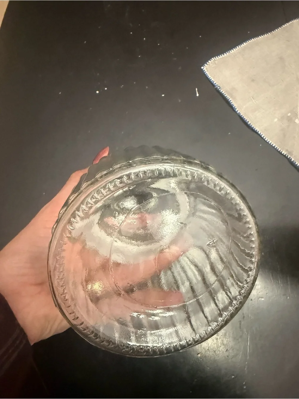 Glass sealed candy jar